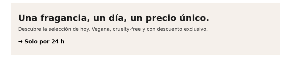 Perfume del día - Perfumando.es